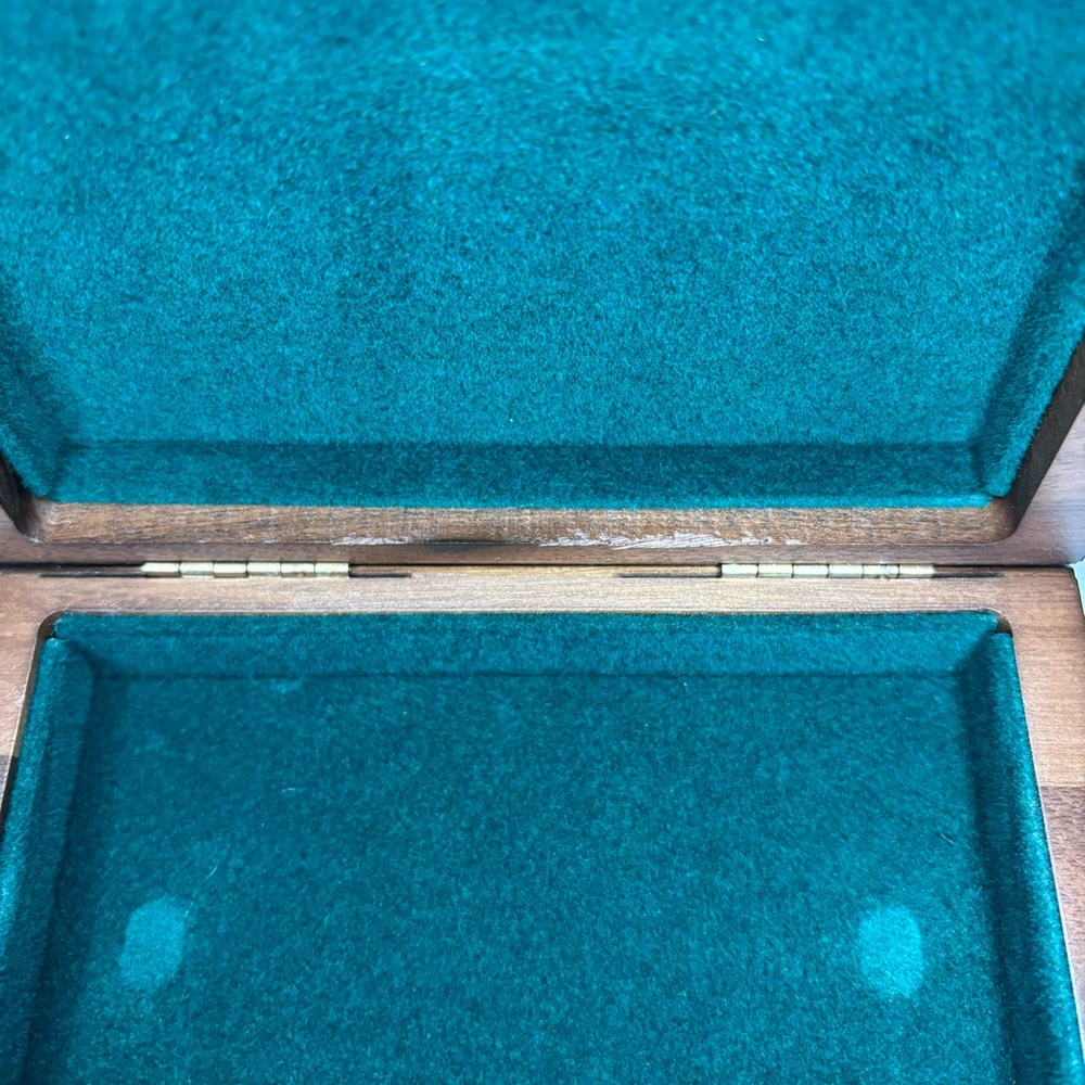 Vintage Beautiful Alcraft Calculator Walnut Wood‎ Box W/out Calculator. - Picture 9 of 9